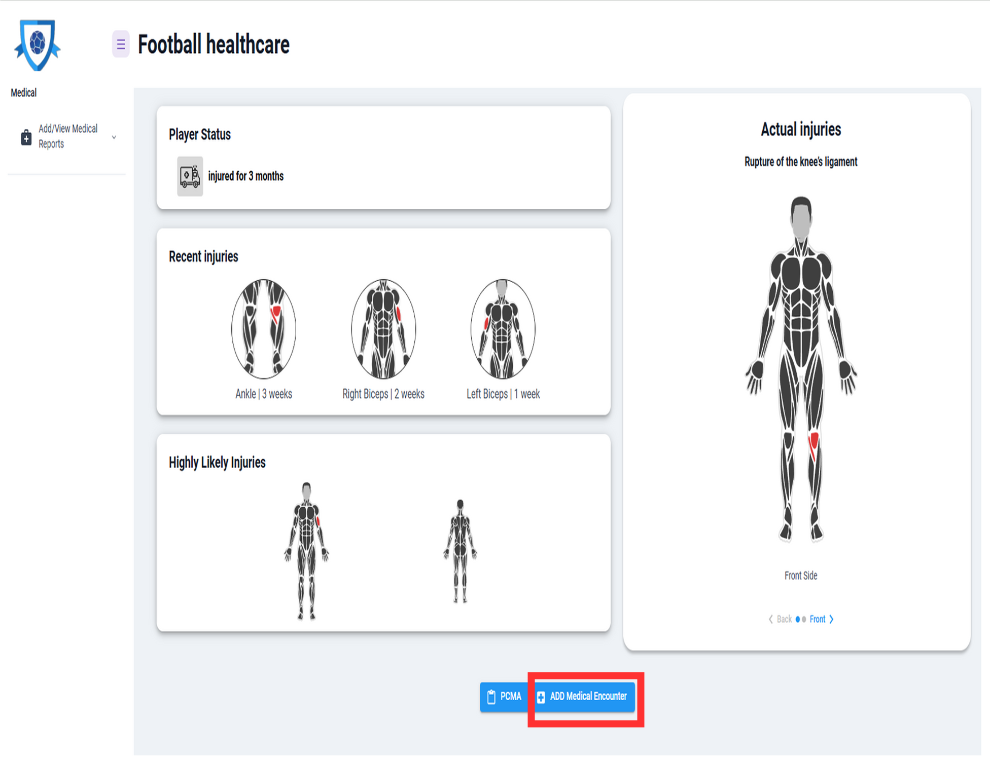 Football Health Predictor 4